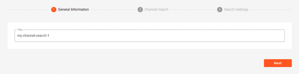 entering search name